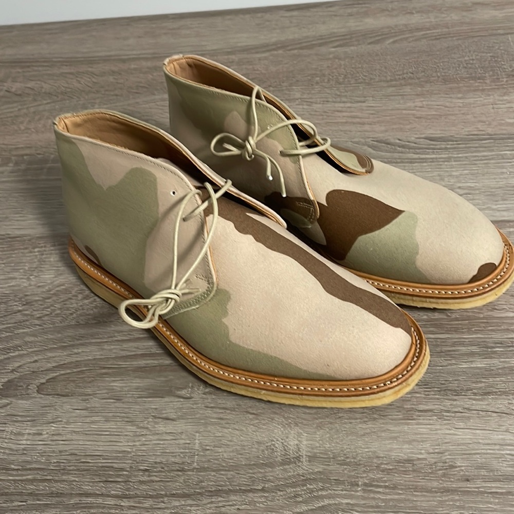 Mark Mcnairy sand camo boots size US10 made in UK